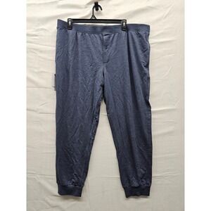 Goodfellow & Co Mens XXL Knit Jogger Pants Navy Heather Tapered New With Tags